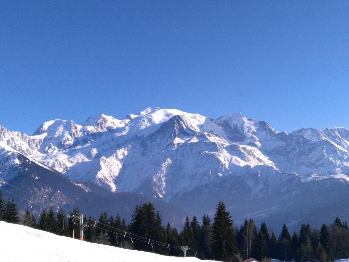 Apartamento Mont Étape , F2, 42 m2, Calme, Vue Mt Blanc Passy  Habitación foto